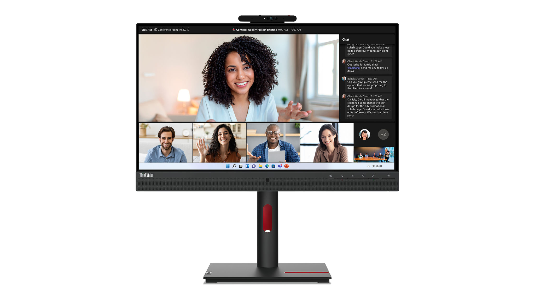 Монітор Lenovo ThinkVision T24mv-30 (63D7UAT3UA)